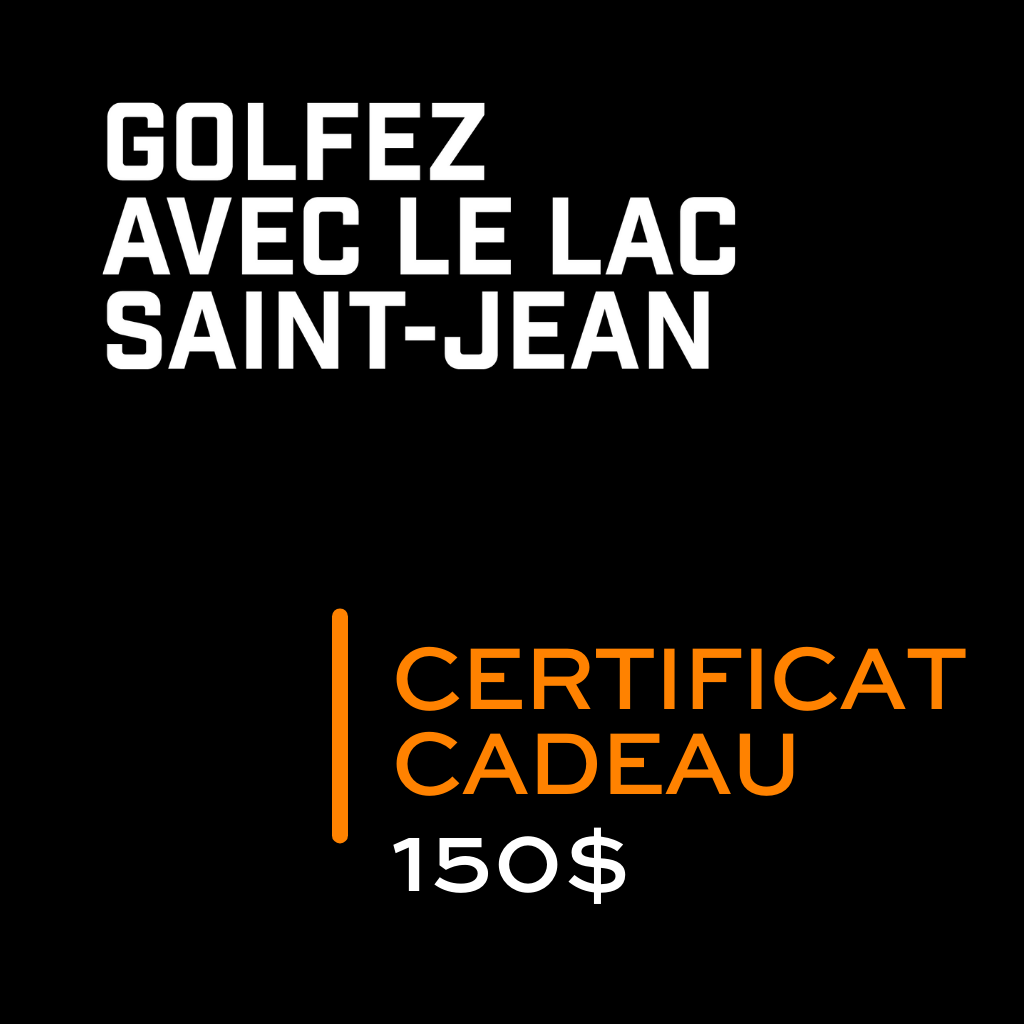 Golf Saint Prime Certificat cadeau 150$